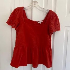 Madewell Peplum Blouse